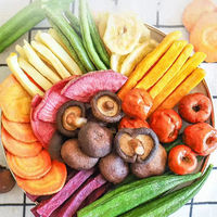 OEM Groothandel Gezonde Snacks Gemengde Groenten Chips Gemengd Fruit en Groente Knapperige Reepjes Gedroogd Fruit Gedroogde Groenten