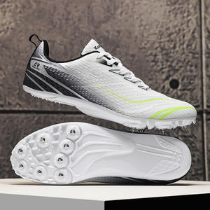 Chaussures à <span class=keywords><strong>pointes</strong></span> de course professionnelles unisexes avec semelle extérieure en caoutchouc et tige en maille respirante pour l'<span class=keywords><strong>athlétisme</strong></span> sur piste et sur route, utilisation estivale - Product Image 3