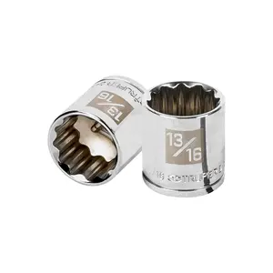 บ็อกซ์ 6 ชิ้น ขนาด 13/16 นิ้ว หัวบล็อก 12 จุด ขับเคลื่อน 3/8 นิ้ว ยี่ห้อ TRUPER - Product Image 1