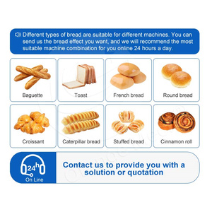 Máquina Automática para Hacer Baguettes Francesas ORME, Máquina para Hacer Pan de Hamburguesa de Acero Inoxidable, Alta Productividad, Nueva Mini Panadería, Harina, Leche, Agua - Product Image 4