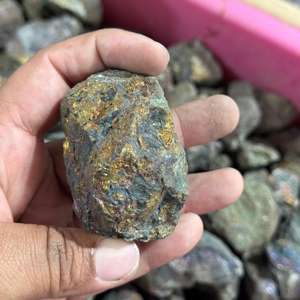 Piedra preciosa de pirita Chalco natural áspera agradable multicolor piedra preciosa cruda tipo piedras preciosas de pirita Chalco calidad hecha a mano a granel suelta - Product Image 3