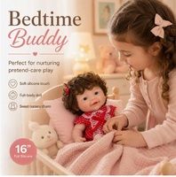Poupée Reborn en silicone solide de 6 pouces, tenue à la mode, jouet de jeu d'imitation pour enfants, cadeau pour petites filles