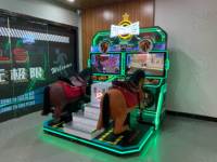 Machine de jeu d'arcade de course de mini-chevaux pour 2 joueurs à vendre |   Fabricant de machines de jeu de simulation de courses de chevaux pour salles de jeux