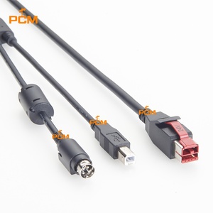 Cable de Impresora para Sistema POS, 24V, USB a Hosiden de 4 Pines, Cable de Alimentación USB Tipo B para Impresoras POS NCR RealPOS, Hub USB con Alimentación - Product Image 5