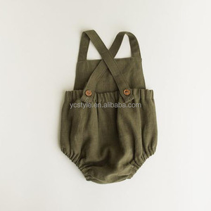 Offerta Speciale: <span class=keywords><strong>Abbigliamento</strong></span> Estivo in Lino per Neonati e Bambini, Tutine con Bretelle Unisex, Produttori di <span class=keywords><strong>Abbigliamento</strong></span> per Bambini - Product Image 4