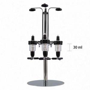 3 bottiglie appese vino bevande Dispenser Bar rotante verticale liquore erogatore Rack - Product Image 3