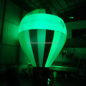 Outdoor Advertising 6m/20ft Tall Inflatable LED Light Ground Balloons,Blow up Illuminate Air Balloons Inflatable <strong>Mongolfiera</strong> - Product Image 3
