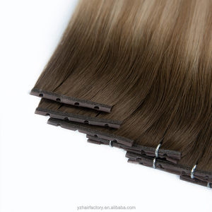 Extensiones de Cabello Humano Profesionales para Salón, al por Mayor de Fábrica, Cortables, Reutilizables, Doble Trama, Trama XO, Trama Invisible con Cuentas, Trama Mariposa - Product Image 3