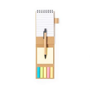 Carnet de notes promotionnel en papier kraft recyclé avec support de téléphone personnalisé et stylo – Édition éco-responsable – Meilleures ventes - Product Image 5