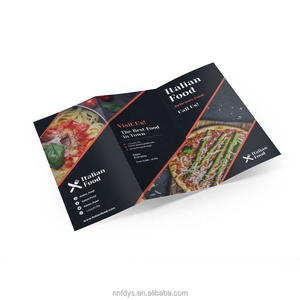 In theo yêu cầu Thẻ cuốn sách dịch vụ DTG dịch vụ PDF thẻ Polymer mực A5 danh mục in flexography - Product Image 5