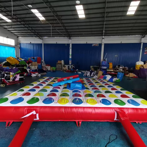 Jeux gonflables outdoor carnival interactive joust fighting sports <b>inflatable</b> wipe out twister game - Product Image 4