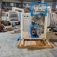 Jingle Blue FT-350 Étiquette Stock Autocollant 4 Broches Sans Colle Auto Non-Stop Tourelle Rewind Rewinder Machine G8888