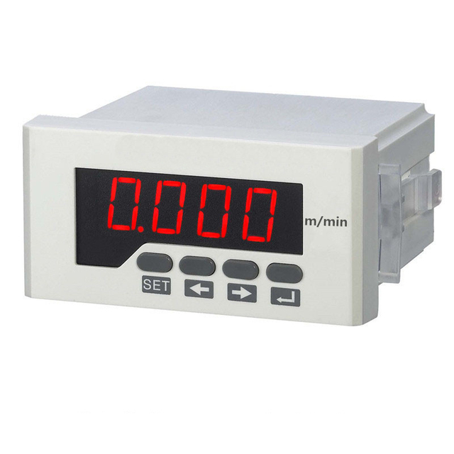 0-10V Tachometer Digital Display Inverter 4-20MA Input Display Frequency Hz Motor Speedometer Tachometer