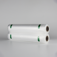 Sacs de scellage sous vide en rouleau, compatibles avec tous les scelleurs sous vide, sans BPA, gaufrés, compatibles avec les micro-ondes, lavables au lave-vaisselle, personnalisés