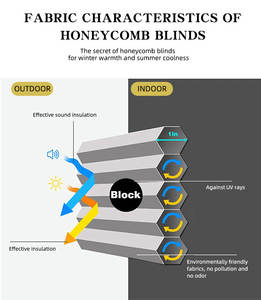 Smart Cellular Shades funciona con Alexa/Google Home-Operación motorizada, eficiencia energética para el dormitorio - Product Image 5