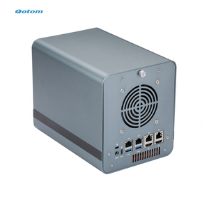 Mini PC Qotom Celeron 4305U, processeur double cœur, 4 ports LAN, serveur de stockage NAS Q30912DS - Product Image 3