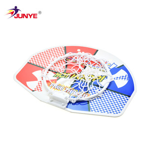Canasta de Baloncesto Junye para Niños, Montaje en Pared Interior sin Perforaciones, Tablero de Plástico con Pelota, Edad 5-7 Años - Product Image 3