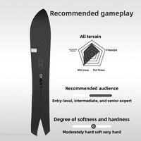 Snowboard Small Blackboard 9.0, ensemble monopièce, camber hybride élargi, haute dureté, pour carving en figure 8, neige sauvage, modèle Wild Snow Hammer