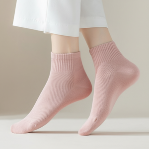 (LND) calzini alla caviglia Macaron moda calzini da donna 5 paia Pack - Product Image 1