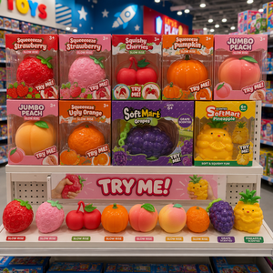 Juguete Sensorial Antiestrés de Frutas Jumbo, TPR de Rebote Lento, Simulación, Venta al Por Mayor - Product Image 2