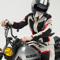 Pour les dames Duhan veste de moto d'été vêtements de course en maille protectrice et respirante pour le cyclisme en ville