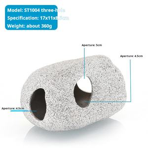 Aquariumdecoratie Grot Visbak Accessoires Rotdecoratie voor Garnalen Cichliden Verstoppen Paaien Kleine Visbak Verstopplaats Decoratie - Product Image 5