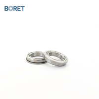 Roulement à billes à gorge profonde à bride F6803ZZ F6803-2RS 17x26x5 mm, roulements à bride à section mince et blindés