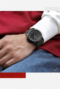 NAVIFORCE 8031 <span class=keywords><strong>BWB</strong></span> Tout Noir Grand Cadran Vente en Gros Usine Pas Cher Quartz Hommes Montres-Bracelets Garçon Cadeau Logo Personnalisé OEM montres hommes - Product Image 6