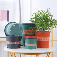 Ventes directes d'usine Pot de plante en plastique grand jardin Pots de fleurs jardinières intérieur 3 gallons pots de pépinière en plein air