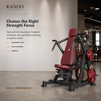 Machine de musculation professionnelle pour centres de fitness, salles de sport d'hôtels et projets de salles de sport commerciales – Vente en gros
