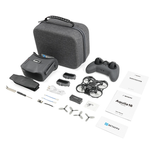 BETAFPV Aquila 16 FPV Kit Lunettes VR pas chères Vols faciles 8 minutes Temps de <span class=keywords><strong>vol</strong></span> Sentez chaque <span class=keywords><strong>vol</strong></span> Jouet pour enfants Meilleur Micro Drone - Product Image 1