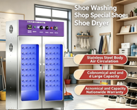 Équipement professionnel de nettoyage de semelles de chaussures, laveuse et sécheuse à vapeur pour baskets, équipement de nettoyage pour magasin