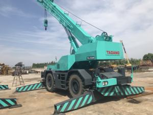 90% Kondisi Baru 25 Ton Crane Truk Bekas Tadano TR250M Crane Hidrolik Mobile Crane Segala Medan TR250 - Product Image 2