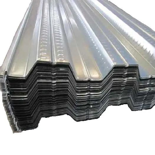 Cubierta de lámina de acero corrugado galvanizado, lámina de cubierta de suelo de Metal galvanizado