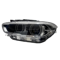 Faro Delantero LED de Doble Ojo de Ángel para BMW Serie 1 63117414141 63117414142, Lámpara Delantera OEM Usada F20 F21 118i 120i 2016-2018