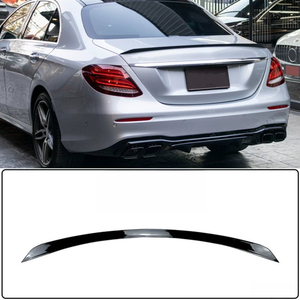 ชิ้นส่วนตกแต่งปีกหลังรถยนต์สำหรับ Mercedes Benz E-Class E300 E350 E63 AMG 2016-2020 สปอยเลอร์หลังภายนอกรถยนต์ - Product Image 3