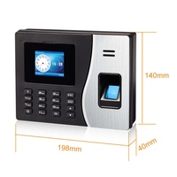 Descarga gratuita de software: Reloj de tiempo con huella dactilar para control de asistencia de empleados, USB TCP/IP OEM
