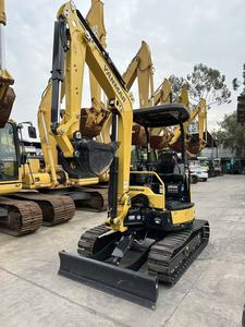 Used Yanmar30-7 Mini Crawler Excavator 3.1 Ton Compact Backhoe Small Digger for Farm Construction - Product Image 2