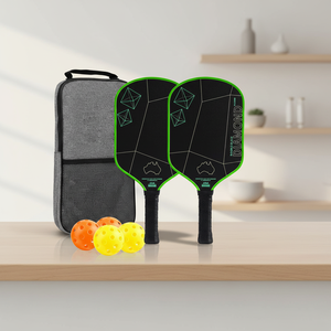 Pala de Pickleball Quiet Impact de 16 mm con Núcleo de Fibra de Carbono, Portátil, Aprobada por la USAPA, para Niños, Áreas con Ruido Restringido y Gimnasios - Product Image 2