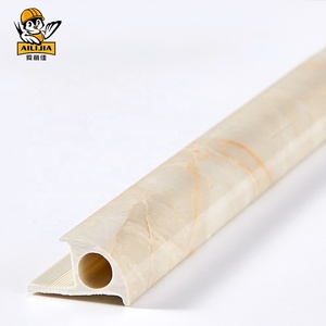 Profil de coins de carreaux incurvés en plastique, <span class=keywords><strong>Pvc</strong></span>, céramique, bordure d'angle, accessoires de bord, garniture de carreaux - Product Image 6