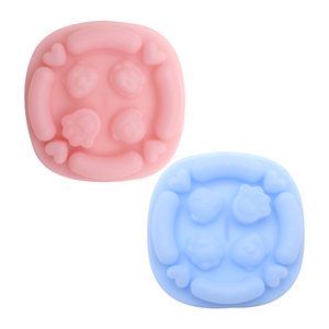 Nouveau chat patte saucisse forme pain ustensiles de cuisson outils Silicone <span class=keywords><strong>Mousse</strong></span> gâteau moules coeur carré forme gâteau décoration moule - Product Image 3