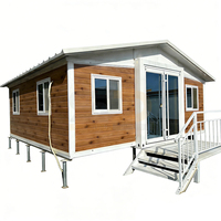 Meilleure Vente - Maison Conteneur Extensible 10 pi x 20 pi en Acier, Villa Préfabriquée, Maison Conteneur Compacte 2 Chambres, Australie