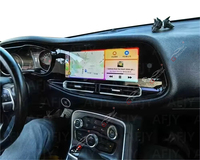 24,6 Zoll Dual-Screen LCD Armaturenbrett Tachometer Cluster Center Android-Bildschirm für Dodge Challenger SRT Hellcat 2010-2023