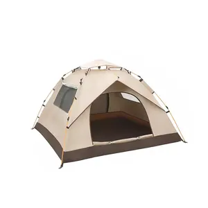 Campeggio usato impermeabile in vendita tenda da campeggio automatica per 2 persone all'aperto più economica