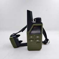 Wasserdichtes Wiederaufladbares Anti-Bell Haustier-Trainingsgerät mit Großer Reichweite Fernbedienung 3 Trainingsmodi Elektrisches Hundetrainingshalsband