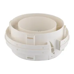 Round part small plastic mold parts custom PPS POM PEEK PSU moulding injection plastic injection