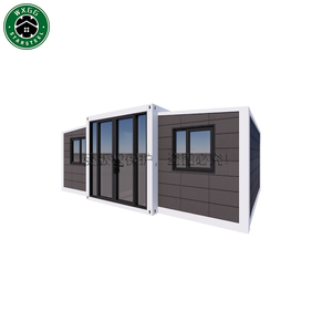 Vente en gros de maisons préfabriquées extensibles de 2 à 3 chambres, en conteneurs, panneaux sandwich, assemblage rapide, mini-villa - Product Image 1