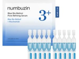Sérum Coréen Numbuzin No 3 Blue Bio Retinol Raffinant les Pores 13ml 13mlx10EA Sachets Individuels – Contrôle du Sébum pour Peaux Grasses à Tendance Acnéique - Product Image 4