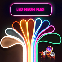 Silikon getrennte geteilte Neonröhren 6mm 8mm 12V flexibler Streifen S-Form Zickzack DIY zum Dekorieren von Schildern Cut table Flex Led Neonlichter