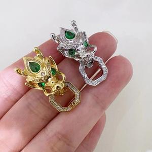 Accessoire en argent S925 pour la création de bijoux, boucle universelle de précision Dragon King, chaîne de pull perlée faite à la main, apprêts pour bijoux - Product Image 1